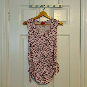 Paisley Sky Maternity Floral Stretchy Tank Top